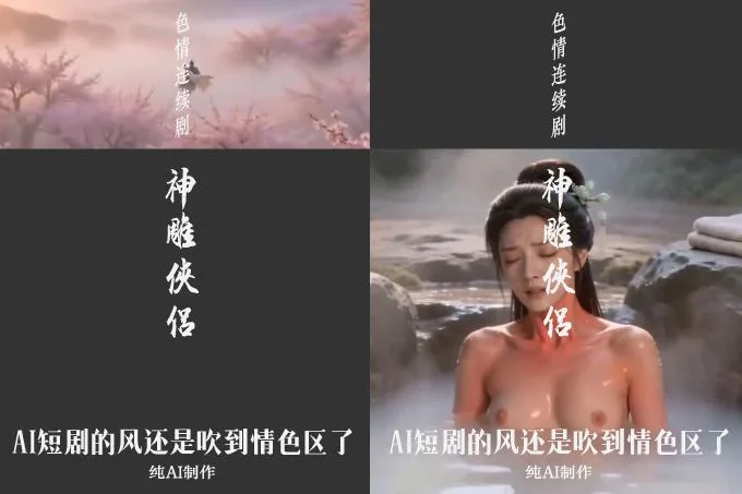 魔改电视剧《神雕侠侣》 海报