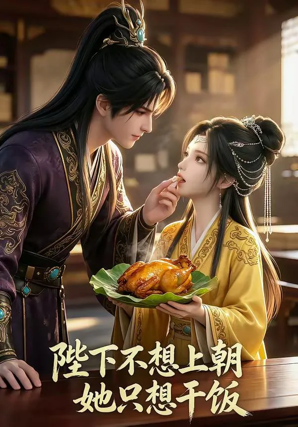 陛下不想上朝，她只想干饭 海报