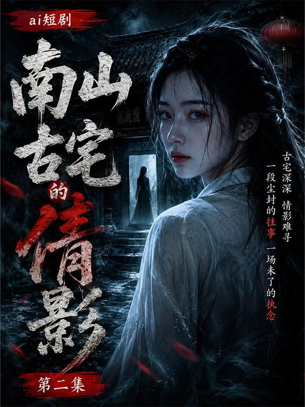南山古宅的倩影 第二集 古宅倩影深入 ai短剧 古宅情欲故事 倩影缠绵 海报