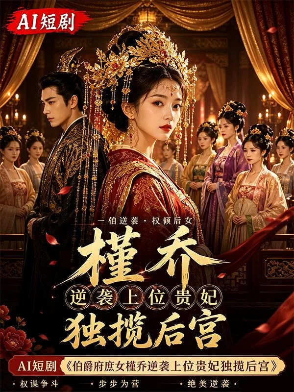 伯爵府庶女槿乔逆袭上位贵妃独揽后宫 槿乔逆袭 ai短剧 槿乔情欲故事 后宫缠绵 海报