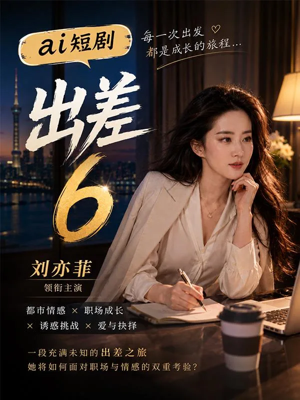 出差6 刘亦菲深夜酒店 ai短剧 出差情欲故事 刘亦菲缠绵 海报