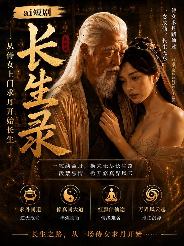 长生录 修仙穿越 海报