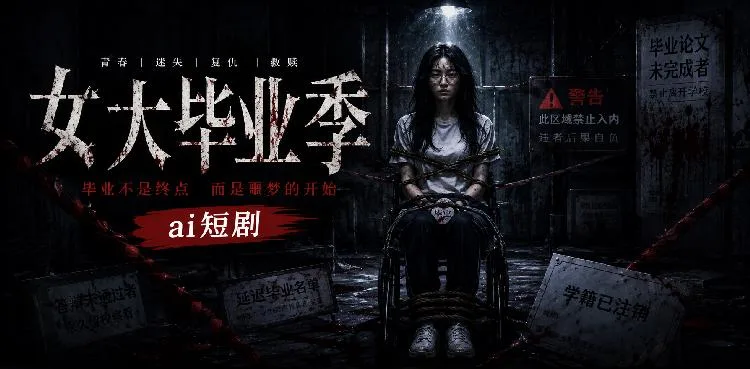 女大学生毕业季EP-1 宿舍最后夜晚 ai短剧 毕业情欲故事 大学生暧昧缠绵 海报