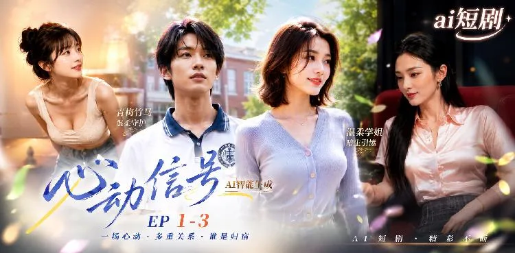 少年阿宾 1到3集 ai短剧 青春少年意外结识热情邻家姐姐 两人独处时亲密接触迅速升温 让人忍不住继续追看下去 海报