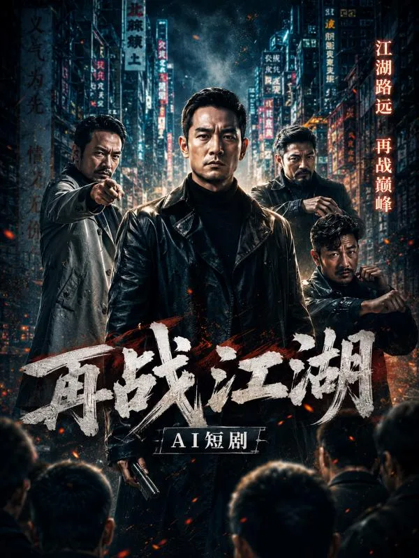 再战江湖 盛以婕 携手 王涵 在深夜密室惨遭大佬无情拷问 ai成人 画面极具冲击力让人看得浑身燥热 ai短剧 海报