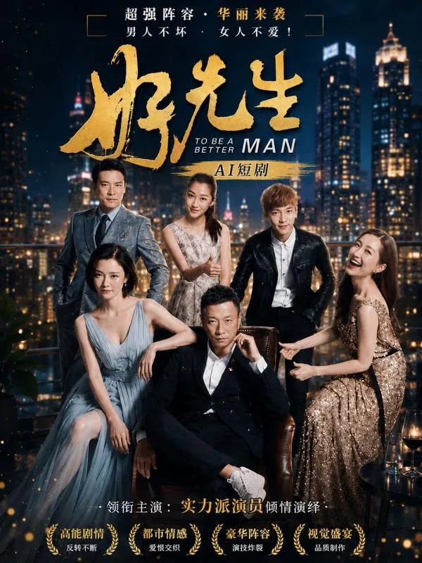 好先生 江疏影 领衔三大女神深夜在私密豪宅里尽情释放妩媚 ai成人 画面极具冲击力让人看得心跳加速 ai短剧 海报