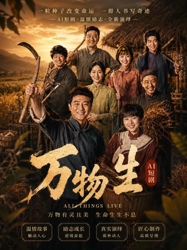万物生 杨幂 领衔三大女神深夜在私密乡村民居里尽情释放无尽妩媚 ai成人 画面极具视觉冲击力让人看得心跳加速 ai短剧 海报
