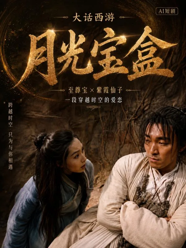 大话西游之月光宝盒 ai短剧 朱茵蔡少芬莫文蔚三位美女在西游世界里的暧昧纠缠故事 海报