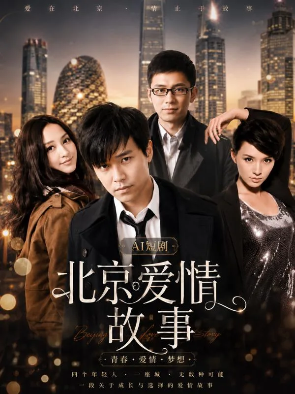 北京爱情故事 ai短剧 都市男女深夜纠缠情欲升温 办公室暧昧戏码 海报