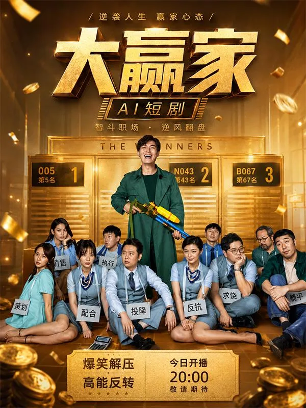 大赢家 柳岩 代乐乐 屈菁菁 极品女神AI短剧深夜连看 极致制服风情拉满 海报