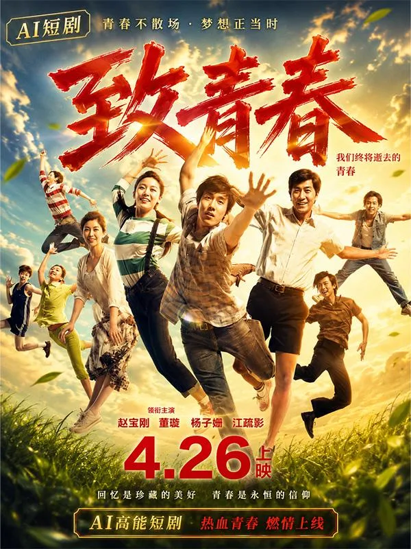 致我们终将逝去的青春 青春散场名场面高能反差大秀 校园红颜动人风韵让人一眼沦陷 海报