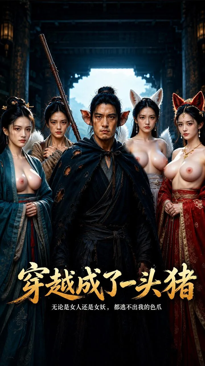 穿越成了一头猪 海报