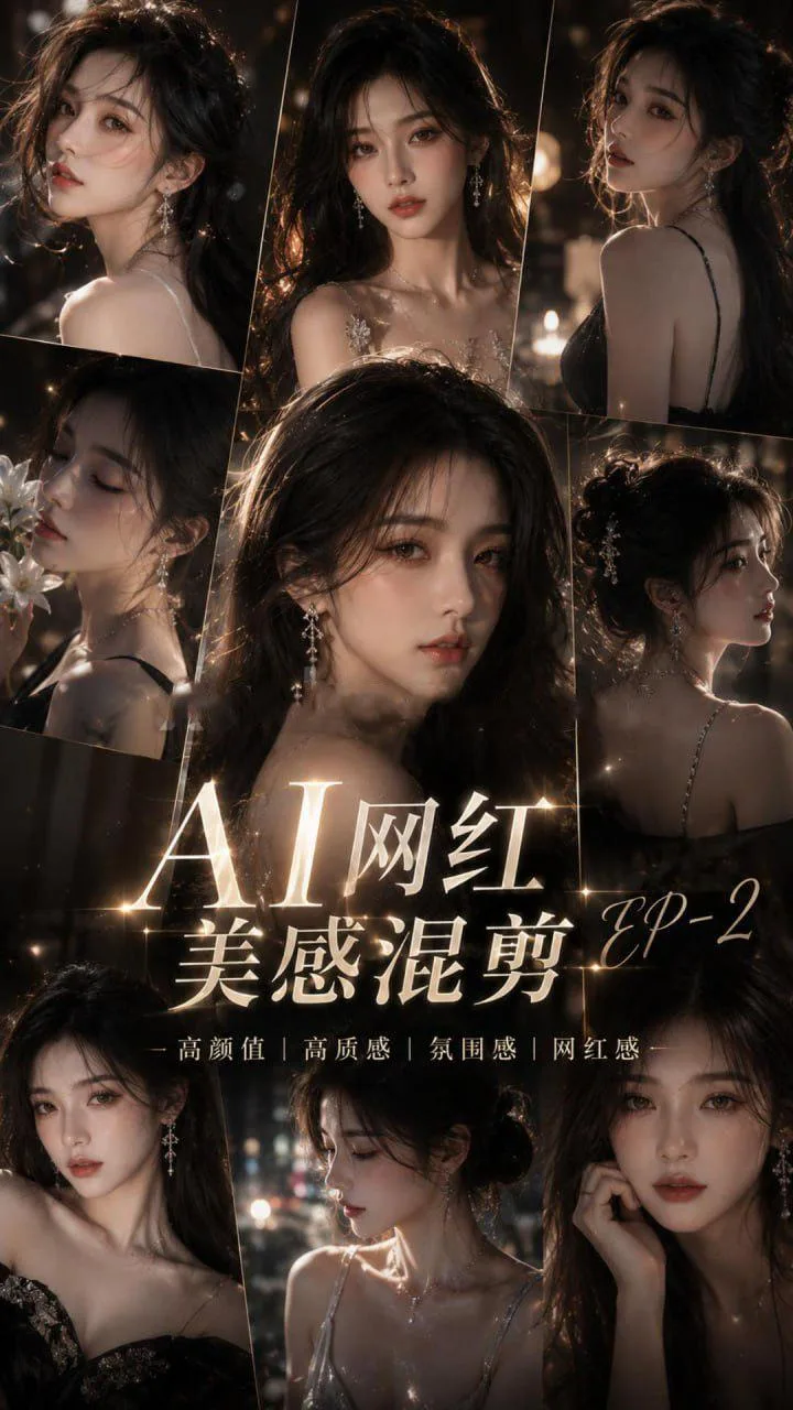 AI网红混剪 海报