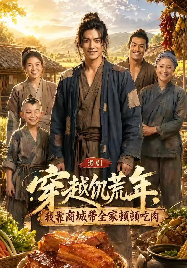 穿越饥荒年，我靠商城带全家顿顿吃肉 海报