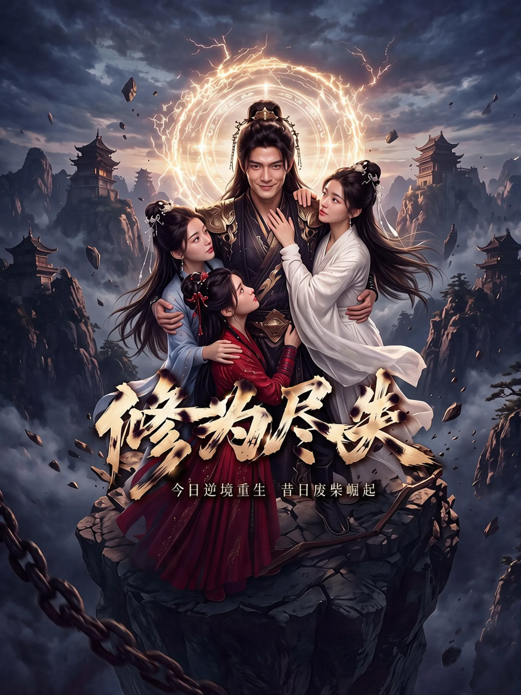 修为尽失：师姐们请自重 海报