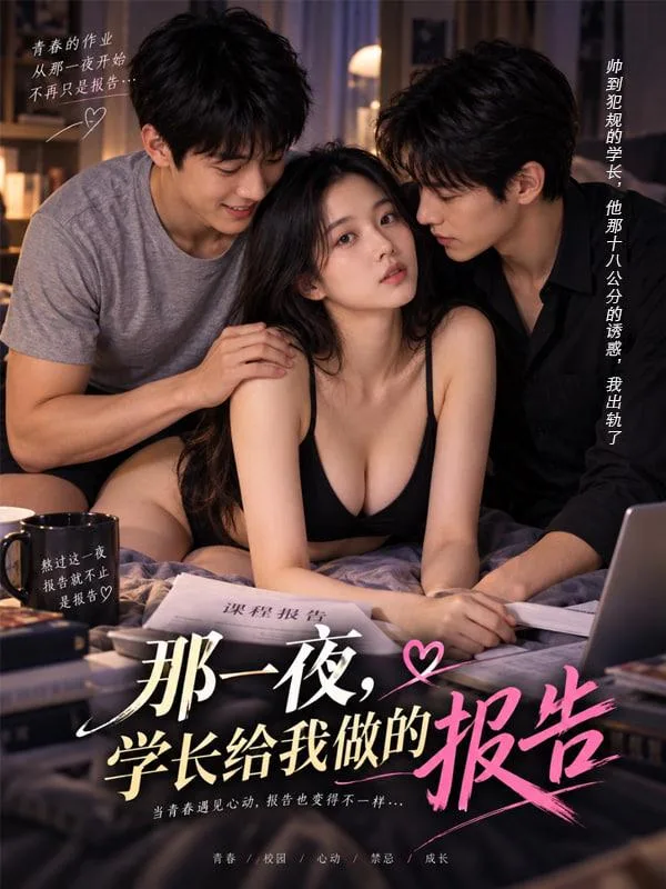 那一夜，学长给我做的报告 海报